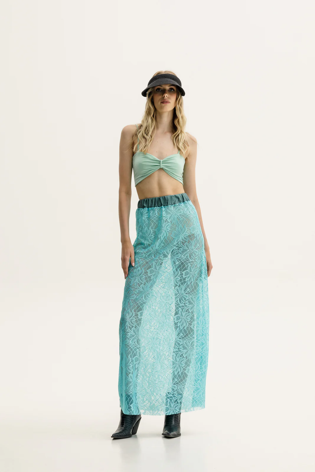 Makya Skirt Aqua Blue
