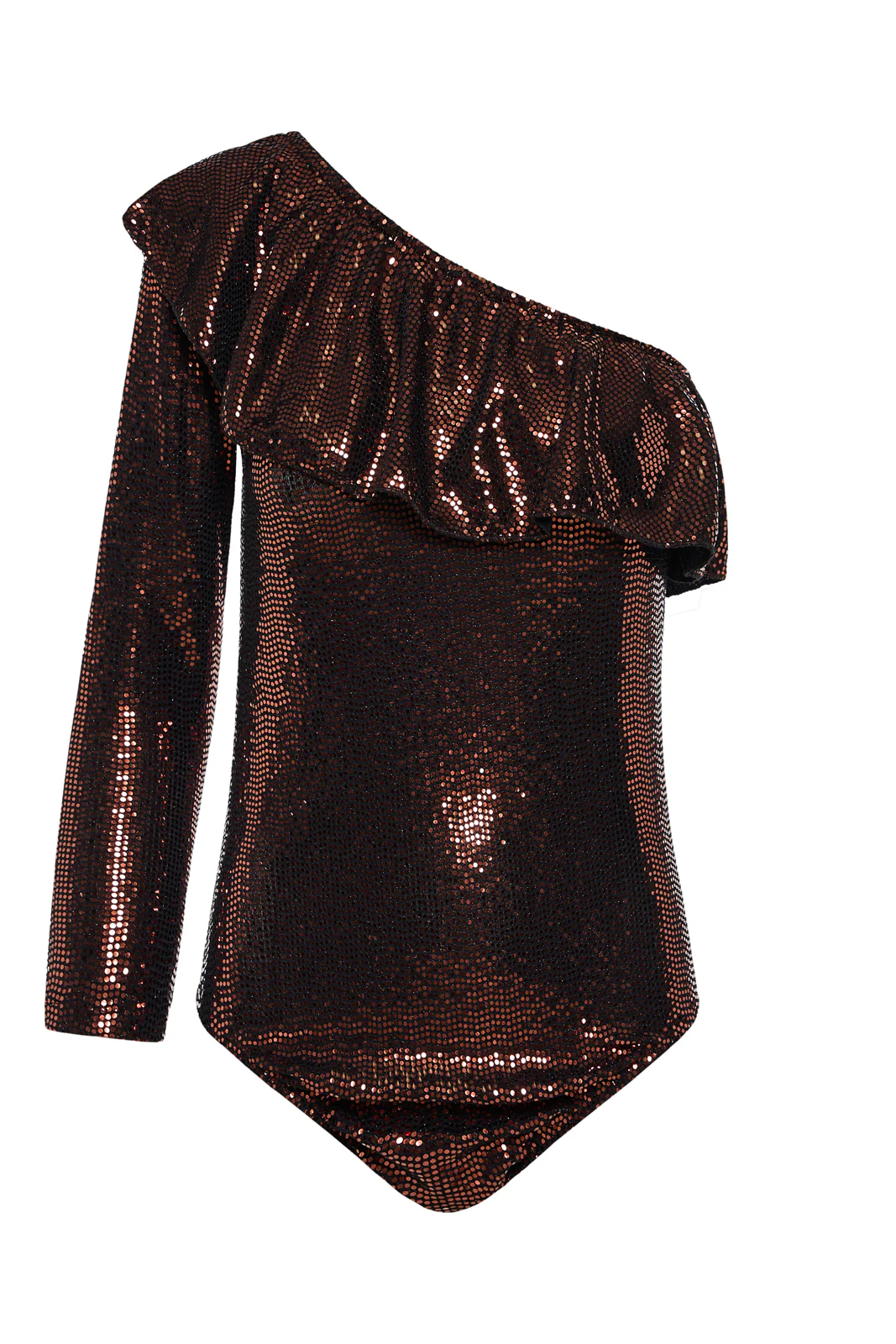Mancato Bodysuit Sequined Bronze